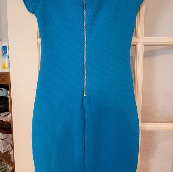 Bisou bisou blue dress - Picture 3 of 4